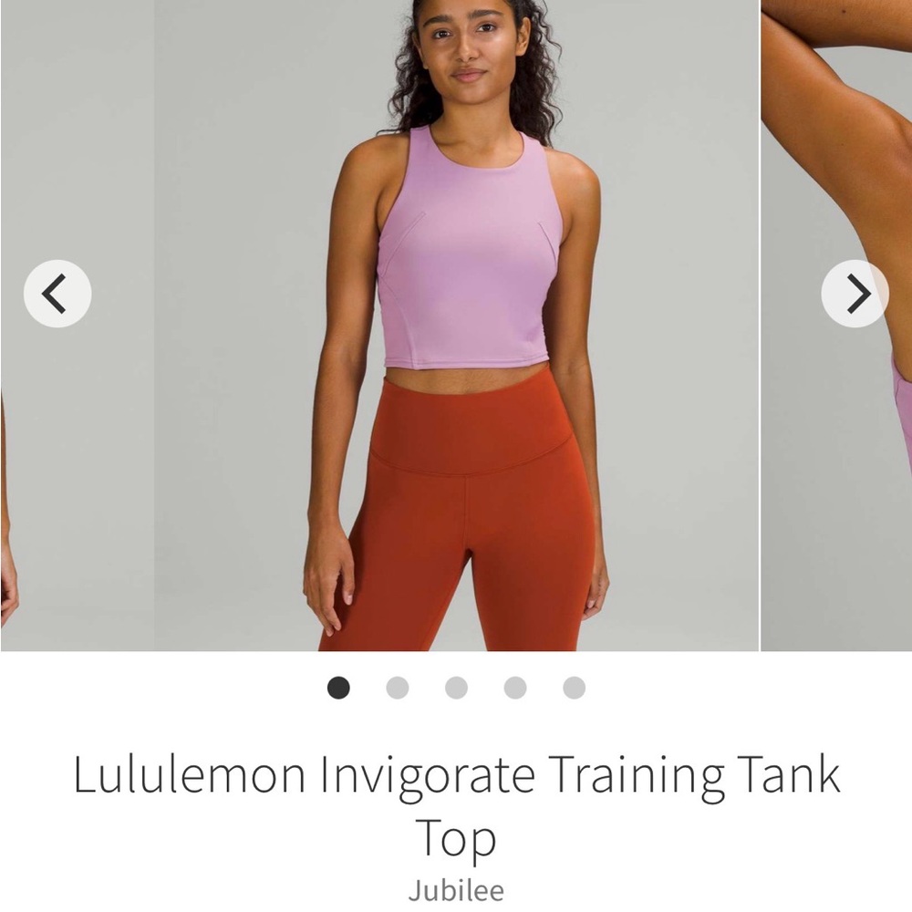 Lululemon Invigorate Training Tank Top
Jubilee
